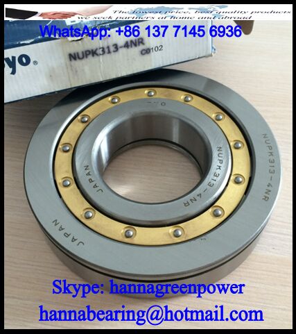 NUPK313-4NR Automobile Cylindrical Roller Bearing 65x150x33mm