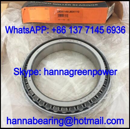 LM241149/LM241110 Single Row Taper Roller Bearing 203.2*276.225*42.863mm
