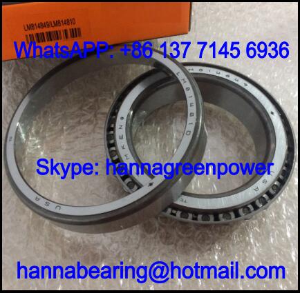LM814849/LM814810 Single Row Inch Taper Roller Bearing 77.788x117.475x25.4mm